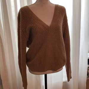 M Oversized Cable Sweater